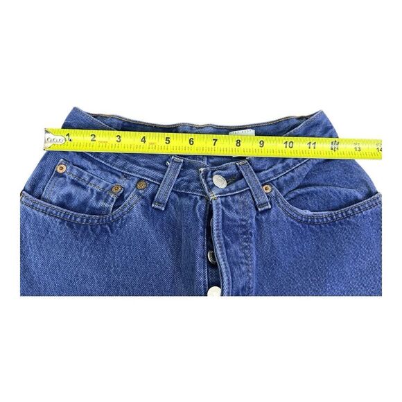 VTG Levis 501 USA (13501-0698) Button Fly Women's Jeans Tapered Size 3S 3 S - Picture 10 of 13
